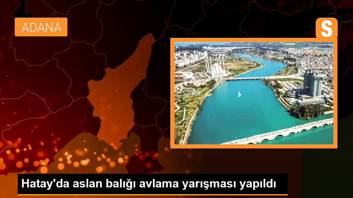 Hatay’da aslan balığı avlama yarışı yapıldı