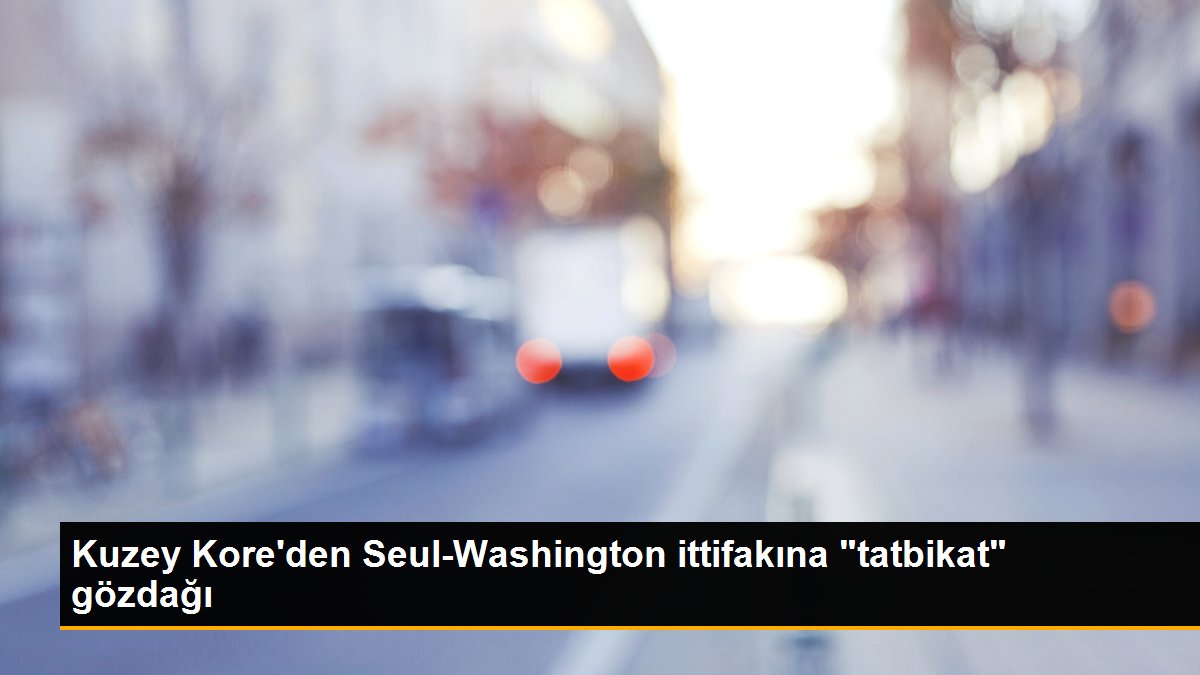 Kuzey Kore’den Seul-Washington ittifakına “tatbikat” gözdağı