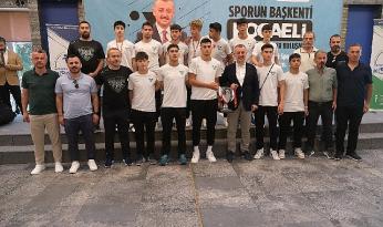 Sporun Başkenti Kocaeli’nin Başarılı Sporcuları Başkan Büyükakın ile buluştu