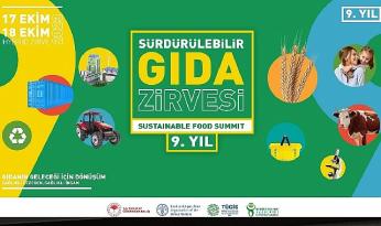 9. Sürdürülebilir Gıda Zirvesi 17-18 Ekim’de Düzenleniyor