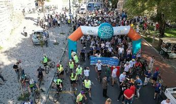 Cumhuriyet için Tophane’den Mudanya’ya pedalladılar