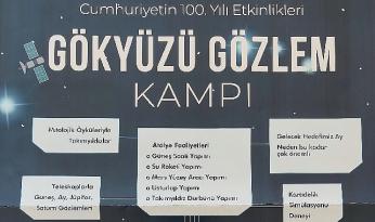 EÜ Gözlemevi, uzay tutkunlarını “Gökyüzü Gözlem Kampı”na bekliyor