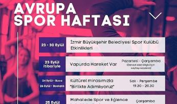 İzmir Avrupa Spor Haftası’na hazır